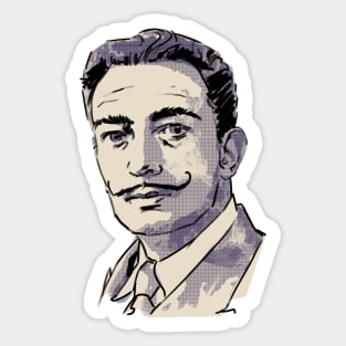 Salvador Dali Sticker